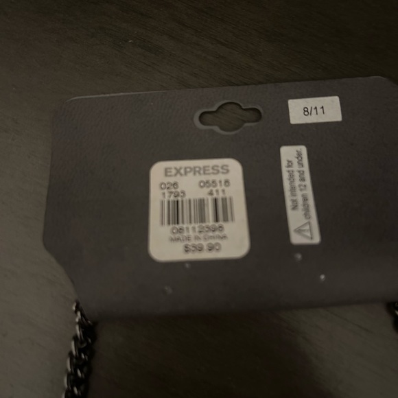 NWT EXPRESS rhinestone star necklace - Picture 2 of 10